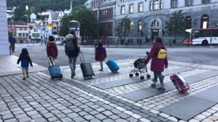 Noruega com crianças